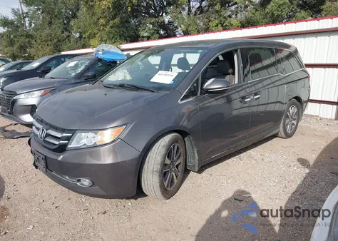 2015 Honda Odyssey Touring/Touring Elite z USA, uszkodzony, nr VIN 5FNRL5H99FB054096